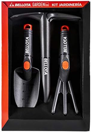Bellota 2994 Gardening and Orchard Kit Includes: Rake, Transplanter and Azuela, Small Garden Tool, Standard Color - Image 2