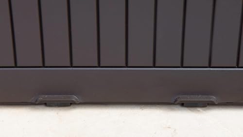 Keter Comfy – Outdoor Storage Chest, Capacity 270 L, Resin, Brown, Garden and Terrace, 44.7 x 116.5 x 57 cm - Image 5