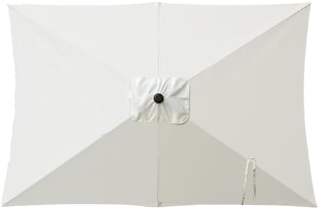 Replacement Cover for Parasol, Rectangular Parasol 2 x 3 Metres with Side Arm | Garden Accessories as Waterproof Cover for Swimming Pool Terrace and Table - Image 10