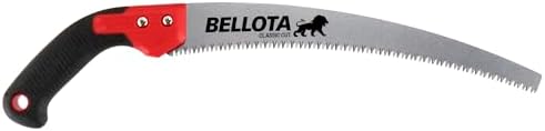 Bellota 450BIMR13 Leon Pruning Saw with 13" Curved Blade, Japanese Serrated and Straight Bi-Material Handle, Includes Case - Image 4