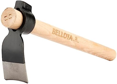 Bellota HOE2420W335P Forged Hoe for Planting Flowers and Rockery Areas, with Wooden Handle and Anti-Turning System. - Image 3