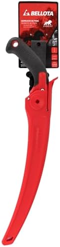 Bellota 450BIMR13 Leon Pruning Saw with 13" Curved Blade, Japanese Serrated and Straight Bi-Material Handle, Includes Case - Image 3