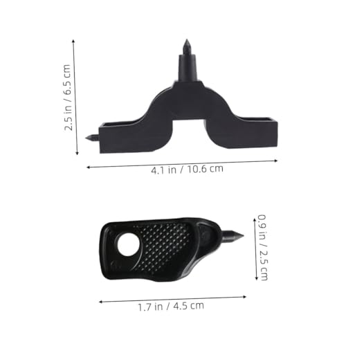 Toyvian 8 Pieces Irrigation Pipe Drilling Tool Accessories for Dripper Punch Kit Durable Plastic Tool and Use for Irrigation Systems - Image 8
