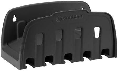 GARDENA Wall Mount Hose Holder for Hanging Garden Hose and Original GARDENA System Parts for Easier Garden Watering (00241-20) - Image 2