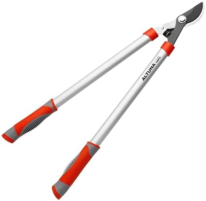 Pruning J445 Two-Hand Pruning Shears - Bi-Material Grip - Bypass Cutting for Precision Work - Durable and Very Light - Gardening Shears Made with Reinforced Aluminium - Altuna - Image 2