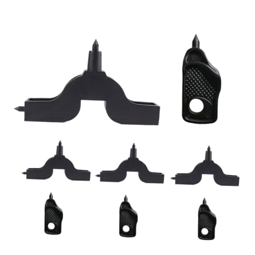 Toyvian 8 Pieces Irrigation Pipe Drilling Tool Accessories for Dripper Punch Kit Durable Plastic Tool and Use for Irrigation Systems - Image 2