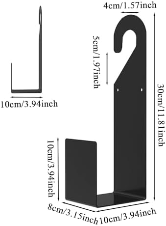 Outdoor Hose Holder,Metal Heavy Duty Hose Hook - Gardening Accessories For Irrigation Cleaning And Use On Terraces Fences And Outdoor Spaces - Image 6