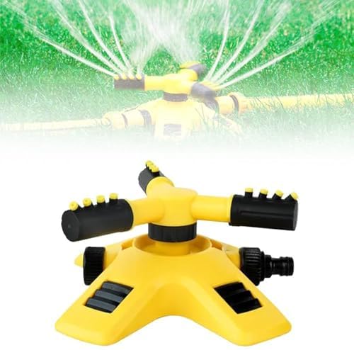 Lawn Water Sprinkler, 360° Rotating Lawn Sprinkler, Outdoor Watering Tool for Even Yard Coverage, Fun Summer Water Game for Backyard, Kids - Image 4