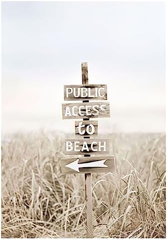 Set of 6 Wooden Base Paintings, Living Room Decoration, Modern, Bedroom, Room, Landscape, Beach, Nature with Metal Hangers, (29 x 20 cm Each Frame) - Image 8