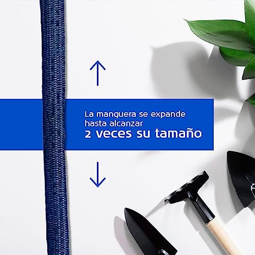 Expandable garden hose that multiplies its size by 2 times with the water pressure, water comfortably and with the latest technology in terms of hoses. - Image 5