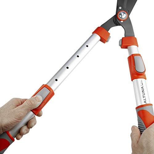 Pruning J449 Telescopic Hedge Trimmer – Bi-Material Grip – Wavy Blade – Resistant and Very Light – Pruning Shears Made of Reinforced Aluminium – Suitable for Hedges and Lawns – Altuna - Image 5
