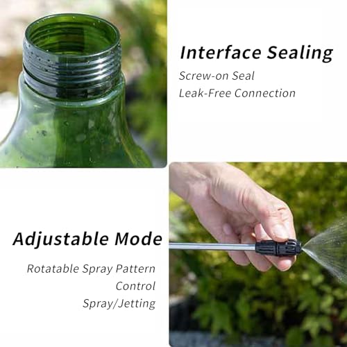 Pulverizador Eléctrico para Jardín, Mister De 3.5 Litros Para Césped, Pulverizador Portátil con USB para Pintura Lavado de Coches Invernaderos Cuidado de Animales - Image 7