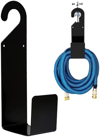 Outdoor Hose Holder,Metal Heavy Duty Hose Hook - Gardening Accessories For Irrigation Cleaning And Use On Terraces Fences And Outdoor Spaces - Image 2