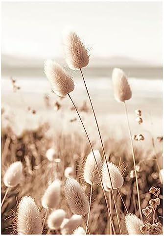 Set of 6 Wooden Base Paintings, Living Room Decoration, Modern, Bedroom, Room, Landscape, Beach, Nature with Metal Hangers, (29 x 20 cm Each Frame) - Image 6