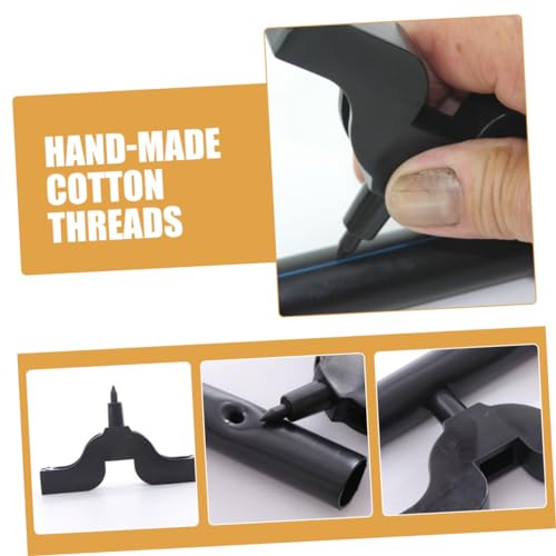 Toyvian 8 Pieces Irrigation Pipe Drilling Tool Accessories for Dripper Punch Kit Durable Plastic Tool and Use for Irrigation Systems - Image 7