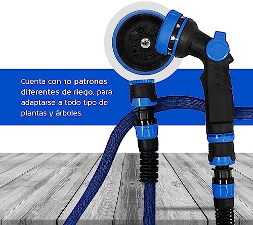 Expandable garden hose that multiplies its size by 2 times with the water pressure, water comfortably and with the latest technology in terms of hoses. - Image 6