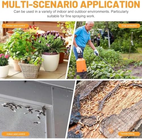 GARDEN SPRAYER - Ant Control Bottle Spray, Feather Spray with Ergonomic Applicator, Heavy Duty Transparent, Woodworking Fly, Indoor Lawn Outdoor, Gardening Use - Image 4