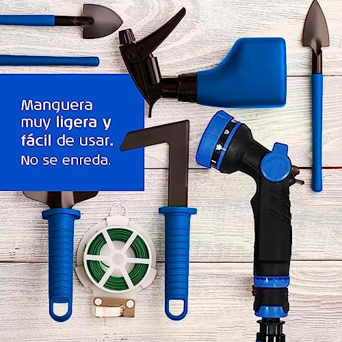 Expandable garden hose that multiplies its size by 2 times with the water pressure, water comfortably and with the latest technology in terms of hoses. - Image 4