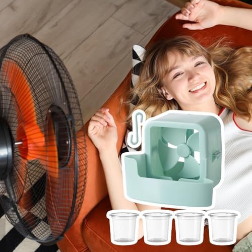 Fan Sprayer Accessory, Portable Cooler for Standing Fans - Cooling Accessories for Events Terraces Balconies Gardens and Outdoor Areas - Image 8