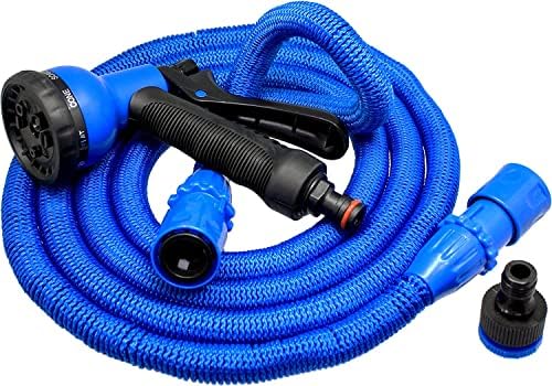 Pro C2607B Expandable Hose with Water Pressure, Blue, 7.5 m - Image 2