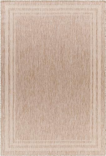 Livabliss Outdoor Rug Terrace Geometric Colos - Outdoor/Indoor Rugs - Boho Rug UV and Stain Resistant - Large Rugs 160x213cm, Beige and Cream - Image 7