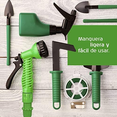 C2607A Basic Expandable Pressure Water Hose, Green, 7.5 m - Image 4