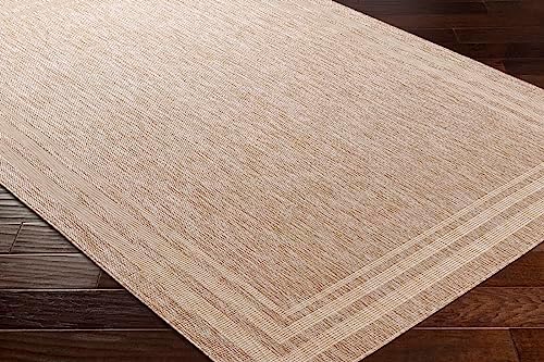 Livabliss Outdoor Rug Terrace Geometric Colos - Outdoor/Indoor Rugs - Boho Rug UV and Stain Resistant - Large Rugs 160x213cm, Beige and Cream - Image 5