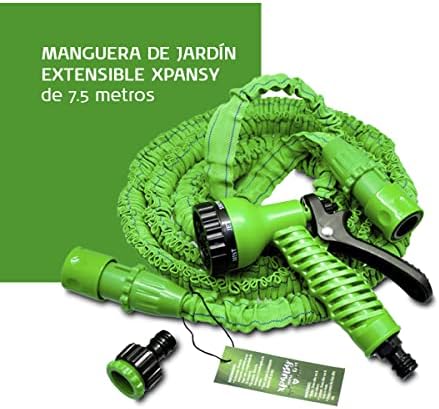 C2607A Basic Expandable Pressure Water Hose, Green, 7.5 m - Image 3