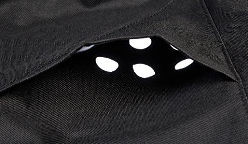 Amazon Basics Outdoor Gas BBQ Cover Waterproof 117 x 61 x 117 cm Black - Image 5