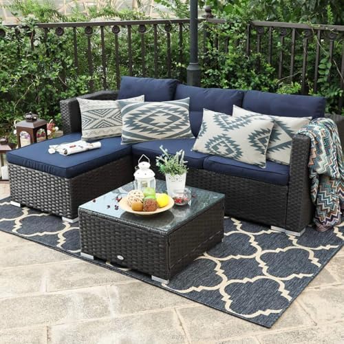 Artscope Set of 4 Waterproof Geometry Cushion Cover, Outdoor Bohemian Pillow Case for Patio Balcony Garden Sofa Office Home Decorative 30 x 50 cm Geometry80-Grey - Image 10