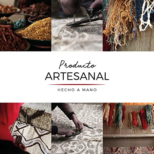 HAMID Alfombra Yute Alhambra Color Natural - Alfombra 100% Fibra de Yute, Trenzado a Mano, Alfombras de Salón, Comedor, Dormitorio, Pasillos, Color Natural (60x110cm) - Image 11