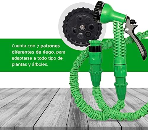 C2607A Basic Expandable Pressure Water Hose, Green, 7.5 m - Image 6