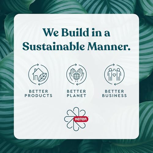 Keter City 30 Gallon Resin Box for Patio Furniture, Pool Accessories and Storage for Outdoor Toys, Dark Gray - Image 12