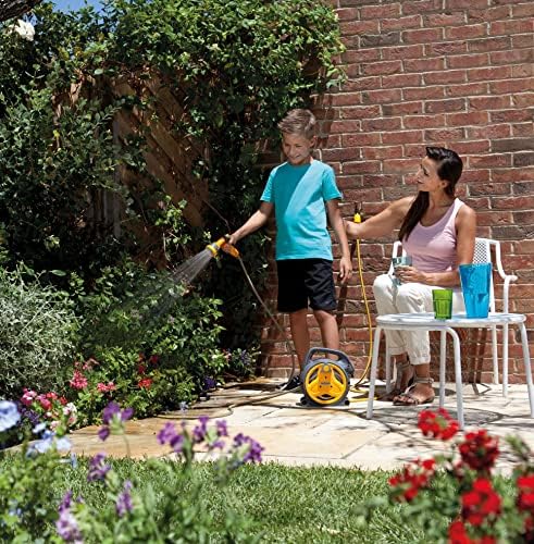 Hozelock - Pico Reel hose reel with 10 m hose and all fittings - ready for use - Image 8