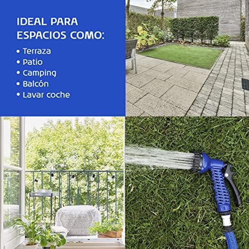 Pro C2607B Expandable Hose with Water Pressure, Blue, 7.5 m - Image 8