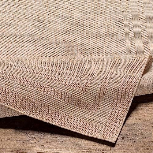 Livabliss Outdoor Rug Terrace Geometric Colos - Outdoor/Indoor Rugs - Boho Rug UV and Stain Resistant - Large Rugs 160x213cm, Beige and Cream - Image 4