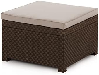 SP Berner Shaf - Diva | Outdoor Bean Bag for Garden Furniture - Low Garden Stool | Made in Spain with Recycled Materials - Wenge Colour - Image 2