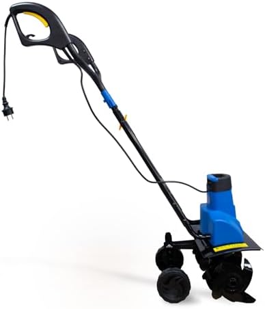 Goodyear - Electric Hoe 1500W with Wheels, Cutting Width 450 mm, Depth 180 mm, Folding Handlebar, Height Adjustable, Metal Protector, Hoe for Orchard and Garden - Image 4