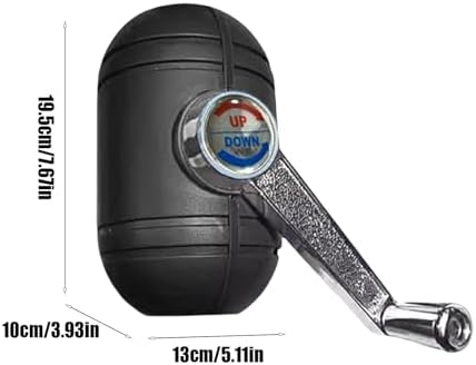 Genérico Repuestos para Sombrillas De Terraza,Accesorios para Sombrilla De Jardín - Sombrilla Duradera con Manivela Y Columna Central para Balcón, Piscina, Terraza Y Patio - Image 6