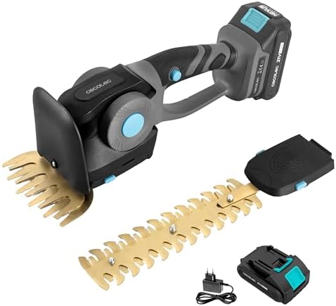 Cecotec TitaniumSword 2120 Hand XL 2in1 Battery Hedge Trimmer, Brushless Motor, Brushless, Titanium Blades, Includes 2 Accessories, Safety System - Image 2
