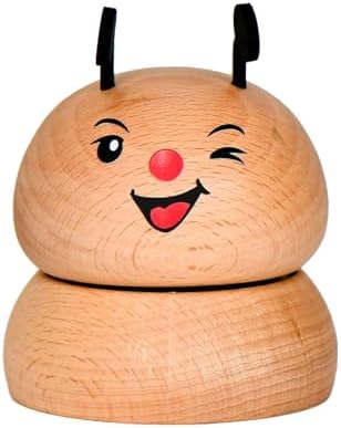 Handcraft Classic Mushroom Wooden Rotating Musical Box Classic Melodies Home Decor for Kids Adults Home Music - Image 2