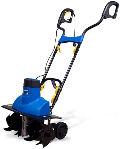 Goodyear - Electric Hoe 1500W with Wheels, Cutting Width 450 mm, Depth 180 mm, Folding Handlebar, Height Adjustable, Metal Protector, Hoe for Orchard and Garden - Image 2