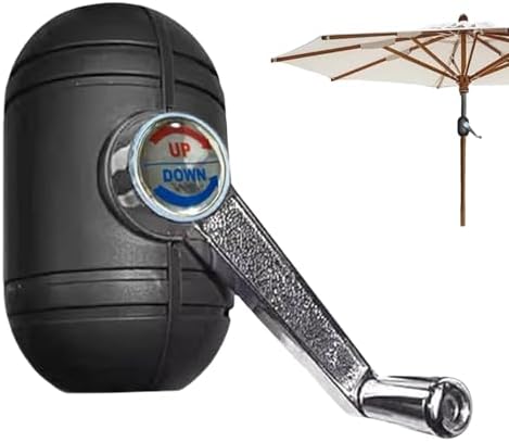 Genérico Repuestos para Sombrillas De Terraza,Accesorios para Sombrilla De Jardín - Sombrilla Duradera con Manivela Y Columna Central para Balcón, Piscina, Terraza Y Patio - Image 7