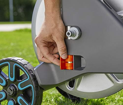 Gardena CleverRoll M Easy Metal Set: Hose Trolley with 60 m Capacity, Very Stable and Stable Hose Guide, Including 25 m Hose (18547-20) - Image 11