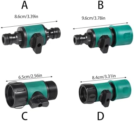 Equipo rociado de agua de flujo ajustable para jardinería doméstica y mantenimiento automotriz, limpieza de automóviles, riego, herramientas ergonómicas de riego de jardín - Image 8