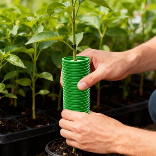 Protector para Troncos de Árboles, 8 Piezas De Fundas Protectoras, Envoltorios para Proteger la Corteza de los Árboles Jóvenes, Para Arbolillos Animales Patio Césped Jardín Gatos Conejos Cortadoras De - Image 3