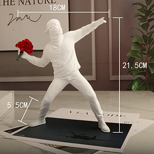 Home Decoration Home Decoration Modern Decorative Figures Living Room Office Decorations, Living Room Decorative Modern to Put on, Polyresin Abstract Sculpture, Gift Idea - Image 3