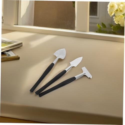 YARNOW 2 Sets Miniature Gardening Tools with Spade Rake and Hoe Ergonomic for Indoor and Outdoor Beginners Kit Succulent and Bonsai Care - Image 8