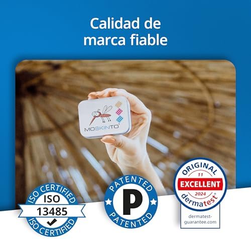 MOSKINTO Mosquito Patches Family Pack of 42 Coloured Patches in Tin Itch, Mosquitoes, Horseflies, Bees, Gnats, Cures Bites, Multi-Coloured - Image 7