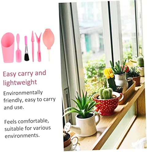 Yardwe Juego De 12 Herramientas para Macetas Kit De Jardinería para Principiantes Cubo Pala Cepillo para Plántulas Trasplante Y Limpieza del Suelo. - Image 8